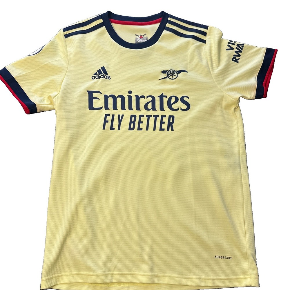 Bukayo Saka Arsenal Adidas 2021/22 Third Jersey Men's Size Medium